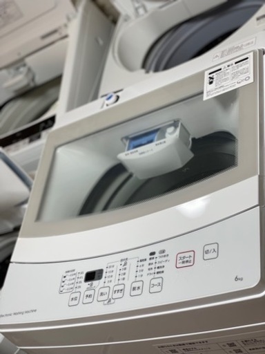 送料・設置込み可　洗濯機　6kg NITORI 2020年