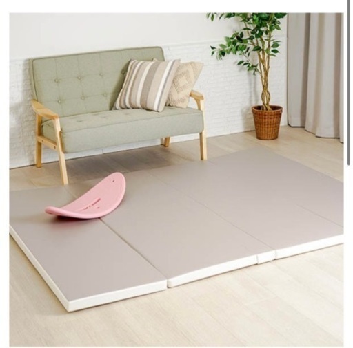 ちゃいなび シームレスプレイマット/グレー　Mサイズ