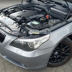 （売約済）【美車】BMW 525i（E60）直列6気筒NAエンジン！カーポート＆BMW純正専用カバーで保管　の画像