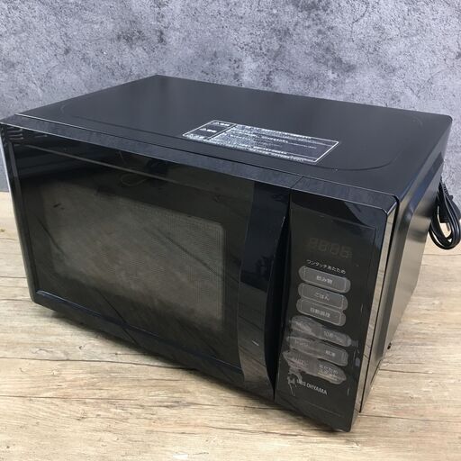 4/22終 23年製 IRIS OHYAMA アイリスオーヤマ 電子レンジ PMB-T178-B 50/60Hz 動作確認済 菊TK