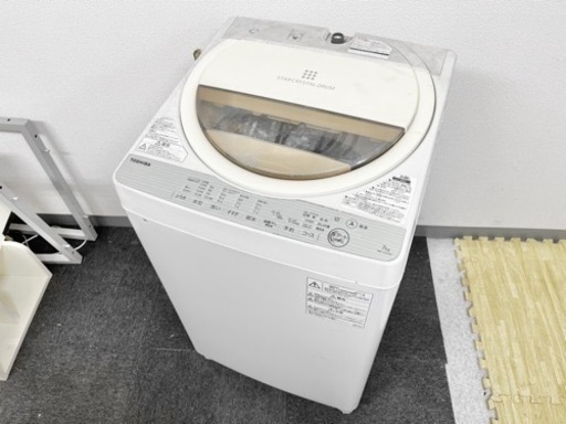 TOSHIBA 東芝 洗濯機　AW-7G5 2017年製