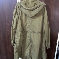 Gap ライナー付 パーカージャケット Mサイズ モッズコート レディス 古着 ③の画像