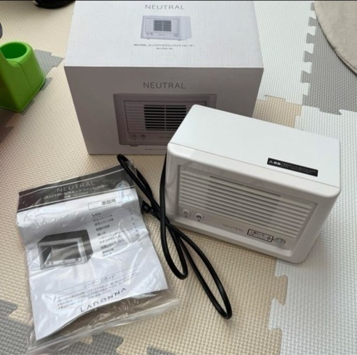 新品未使用セラミックヒーター、温風ヒーター