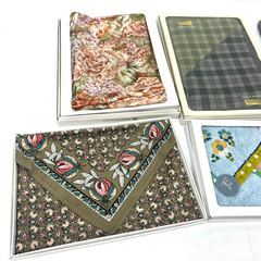 ★おすすめ品★ ハンカチ レディース メンズ ブランド 計7点セット まとめ売り 箱付き　SATP1225-5の画像