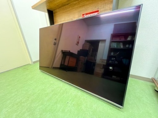 壁掛けスタンド付き【SHARP AQUOS 4K液晶テレビ 60インチ LC-60US4】2017年製 リモコン付き