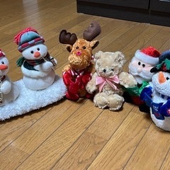 クリスマスぬいぐるみセット