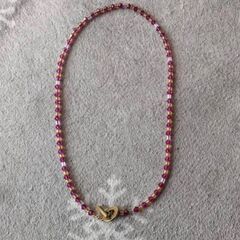 846 ネックレス ピンク 45cm