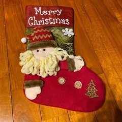 クリスマス　オーナメント　ブーツ　吊り下げ　サンタクロース