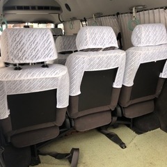 　取引中です100系ハイエース　グランドキャビン　ハイルーフ　シート　3人掛けの画像