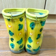 14cm長靴  西松屋で購入の画像