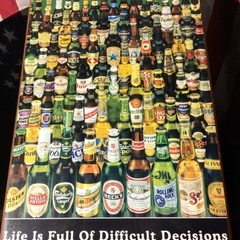 世界のビール　看板