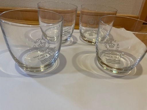 ロイヤルコペンハーゲン　グラス（4個セット）