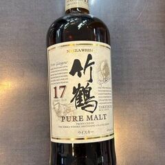 J5035 未開栓　ニッカ　竹鶴17年　700ml 43度　ウイ...