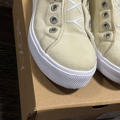 ロキシー ROXY LIGHT UP CANVAS スニーカー 24cmの画像