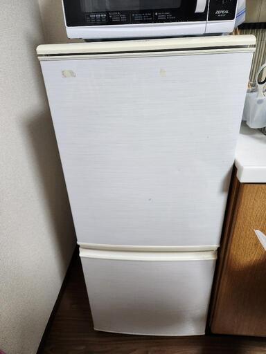 冷蔵庫 (SHARP SJ-14W)