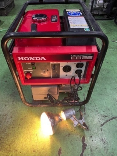 No.６　美品　HONDA ホンダ 発電機 実働品 EB26 CYCLOCONVERTER