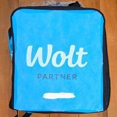 Wolt　配達バッグ　新品