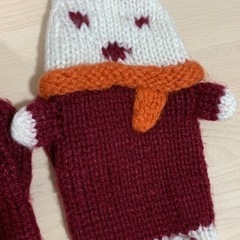 手袋グローブ もこもこ 秋冬防寒 暖かい 可愛い クリスマス あったかの画像