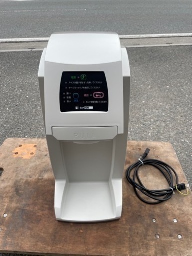 ■中古品 サンデン ONE SHOT カップアイス CIM-10A 2020年 100V 動作問題なし ワンショット ■