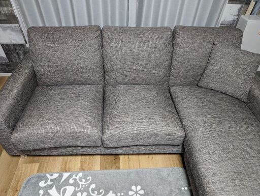 ニトリL字カウチソファー