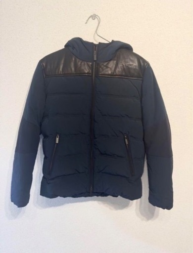 (新品)JOSEPH HOMMEレザーダウンジャケット