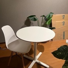 【27日迄/急募】IKEA カフェテーブル＆チェアの画像
