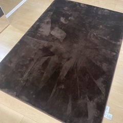 洗えるラグ　130x190cm  しまむらの画像