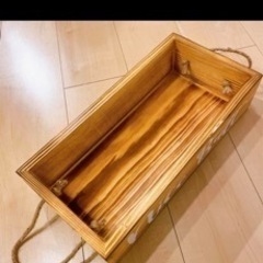 最終価格❣️　木箱　バスルーム　トイレ　ガーデニング　リビング　装飾　カントリー　収納　お洒落の画像