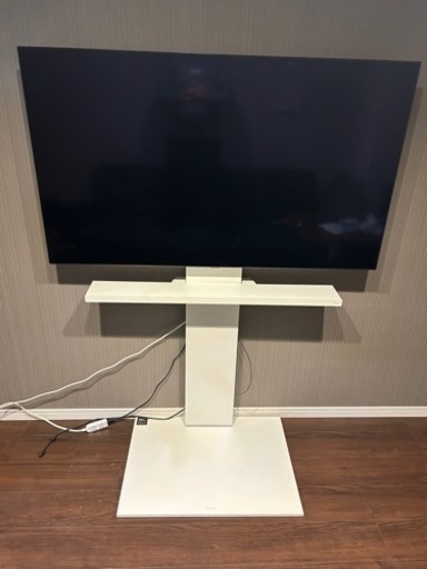 \u003c美品\u003e 55インチ有機ELテレビ+テレビスタンドのセット