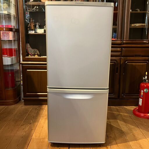 ２ドア冷蔵庫 138L 右開き 2018年製（シルバー）Panasonic NR-B14AW-S