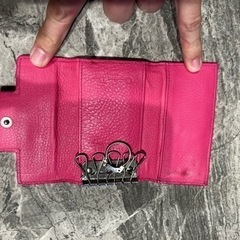 Dior 6連キーケース ピンクトロッターの画像