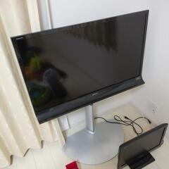 テレビ　スタンド付き