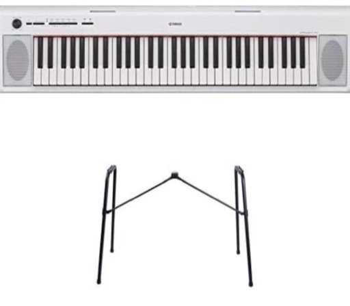 YAMAHA ヤマハ 電子ピアノ NP-12WH NP-12 ホワイト スタンド YAMAHA