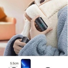 繰り返し使える エコ 充電式カイロ 電子カイロ 超軽量 2個セットの画像