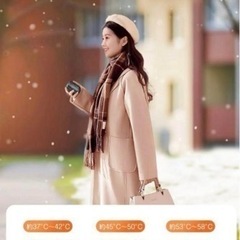 繰り返し使える エコ 充電式カイロ 電子カイロ 超軽量 2個セットの画像