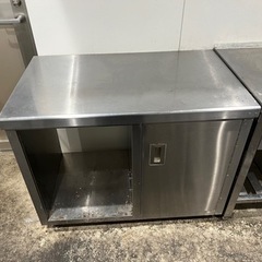 作業台　扉付き　ステンレス　1000x600x800