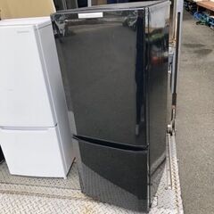 福岡市内配送無料　三菱電機 MITSUBISHI ELECTRIC MR-P15X-B [冷蔵庫 （146L・右開） 2ドア サファイアブラック]