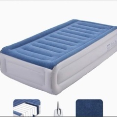 新品　エアーベッド 電動ポンプ内蔵 極厚 空気ベッド  来客用 ...
