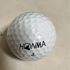 HONMAゴルフボール3つ🟡の画像
