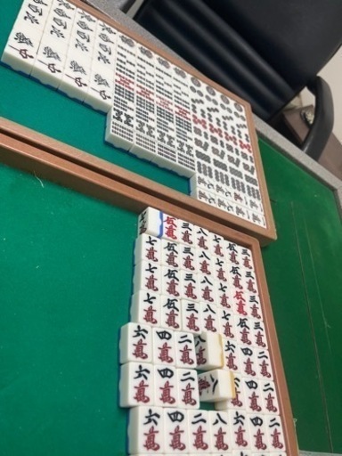 【大幅値下げ】【美品】中古　全自動麻雀卓　センチュリー　ドデカ牌　椅子付き