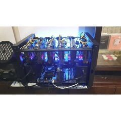 ビットコイン マイニングリグ RTX2060 7枚セットTB36...