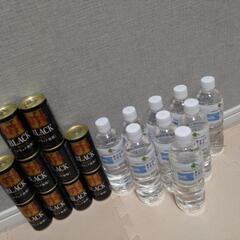 コーヒー、天然水　セットの画像