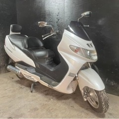 ★支払総額2.8万円★買取強化中！走行テスト済み！スズキ スカイウェイブ250 CJ42A 激安ビッグ入荷！バックレスト！ちょっとした足に♪の画像