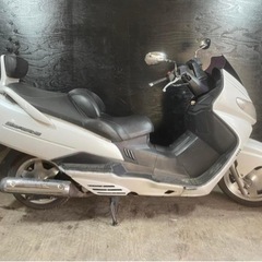 ★支払総額2.8万円★買取強化中！走行テスト済み！スズキ スカイウェイブ250 CJ42A 激安ビッグ入荷！バックレスト！ちょっとした足に♪の画像