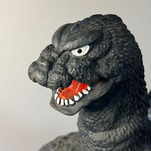 希少 1988年 BANDAI バンダイ KING OF THE MONSTERS 特大 ゴジラ フィギュア ソフビ MADE IN 