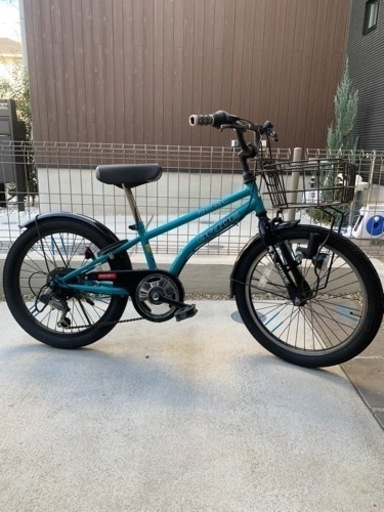 アサヒ　ドライドビート　ミッションブルー20インチ 自転車