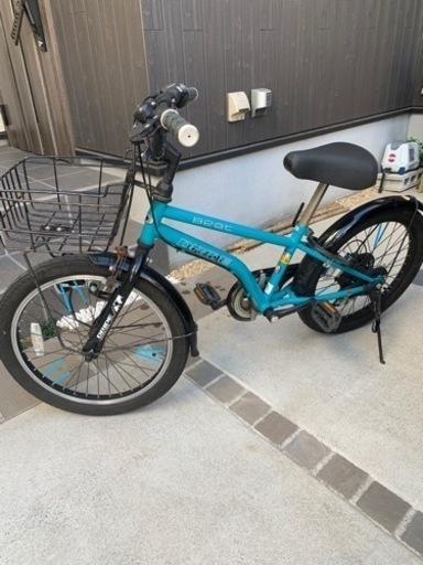 アサヒ　ドライドビート　ミッションブルー20インチ 自転車