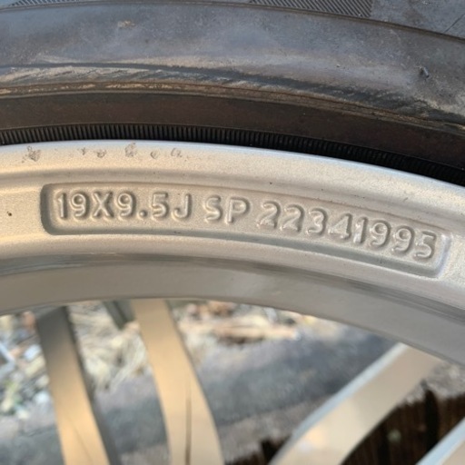 19インチホイール　ベンツ等(PCD112)