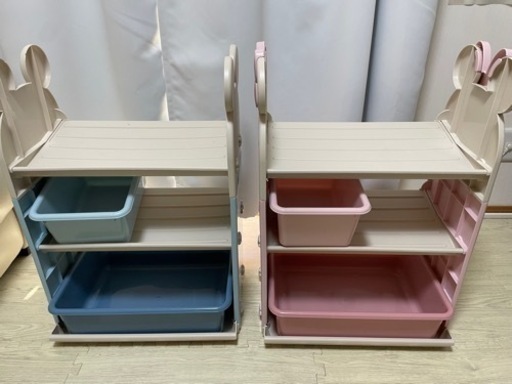 ミッキーミニーおもちゃ収納ケース