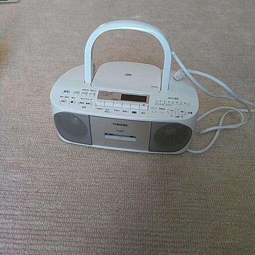 CDカセットラジカセ